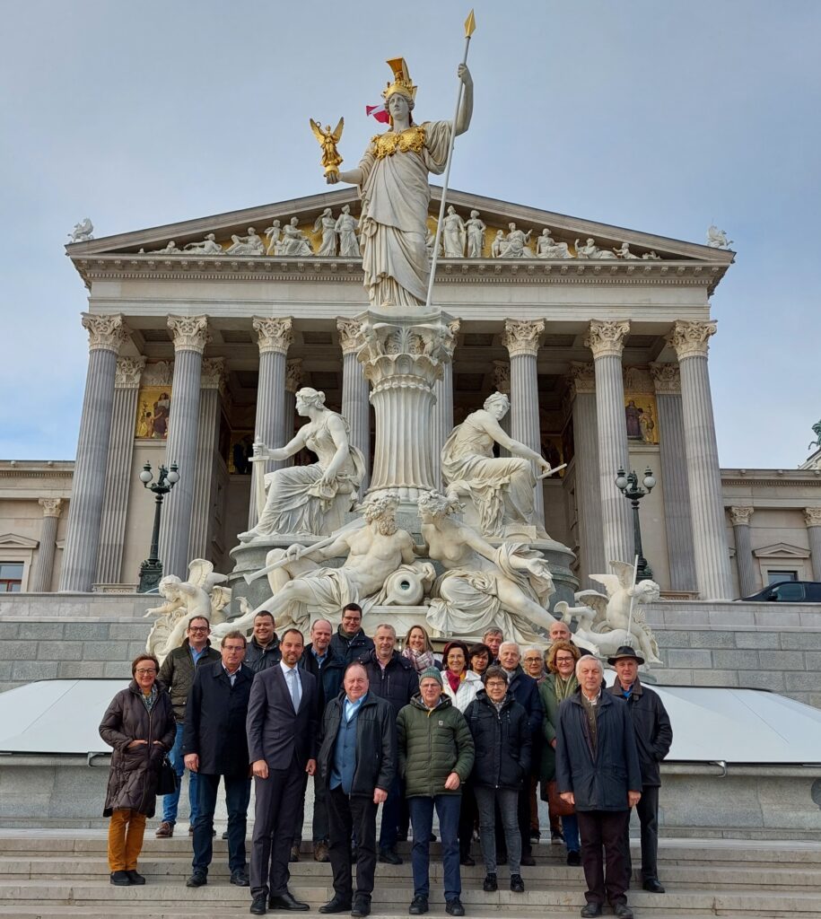 Bauernbund Linz und Linz-Land Besuch im Parlament