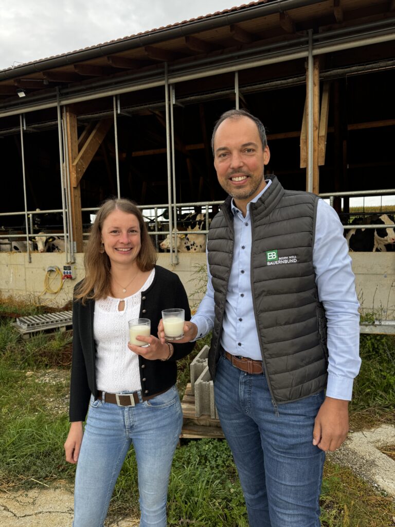 Milch ist ein gesundes Lebensmittel.